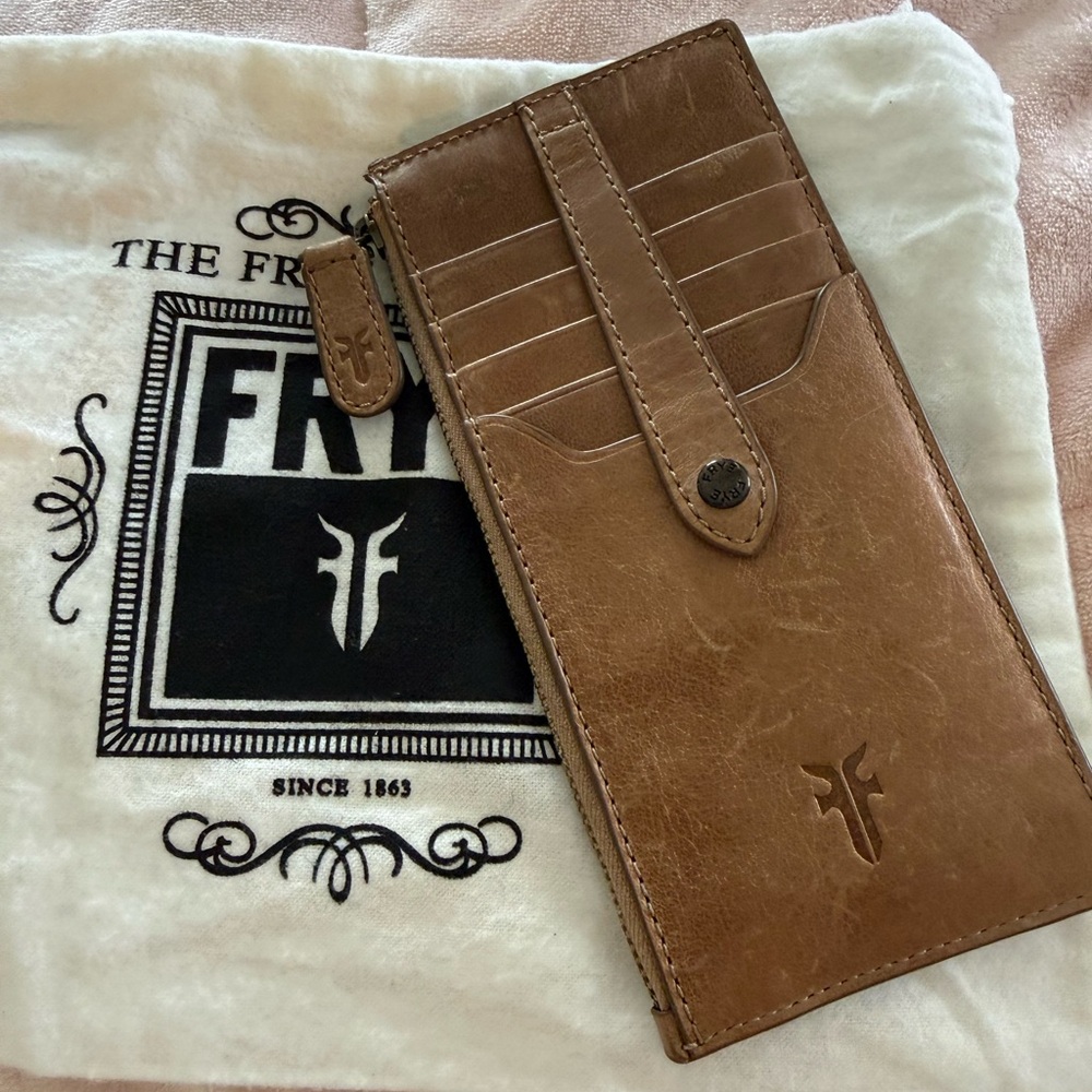 Frye Melissa Snap Card Holder - Picture 2 of 3